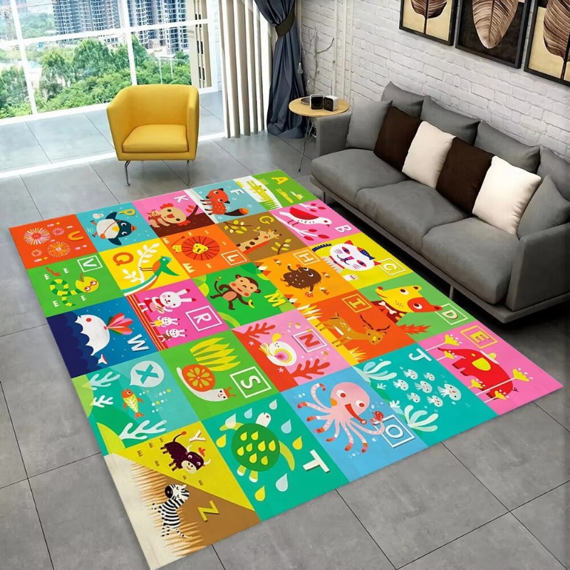 Abc Kids Early Education - Tappeto Educativo per Bambini con Alfabeto