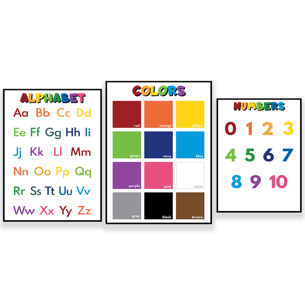 Kids Education Name - Nomi dei colori, alfabeto, numeri per