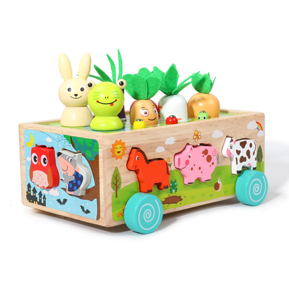Kids Education Number - Assortimento di forme in legno abbinamento