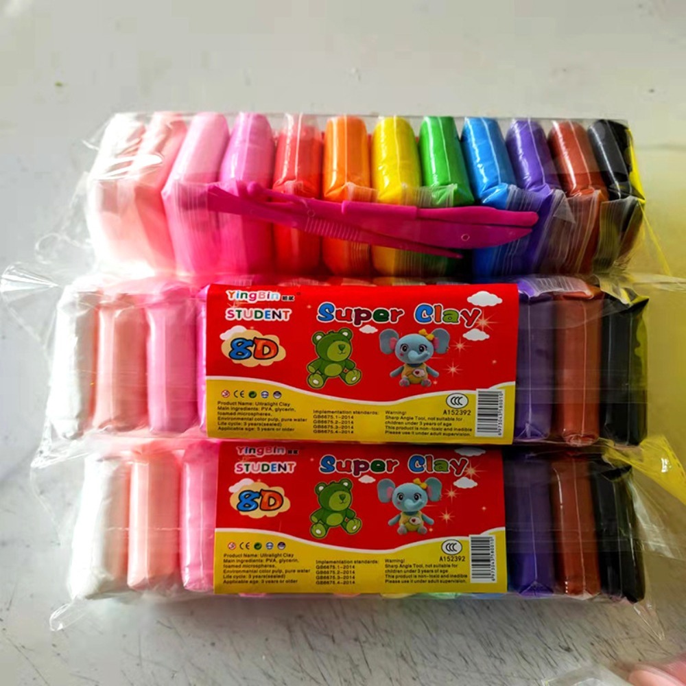 Kids Education Content - Argilla Colorata con Nucleo in Argilla