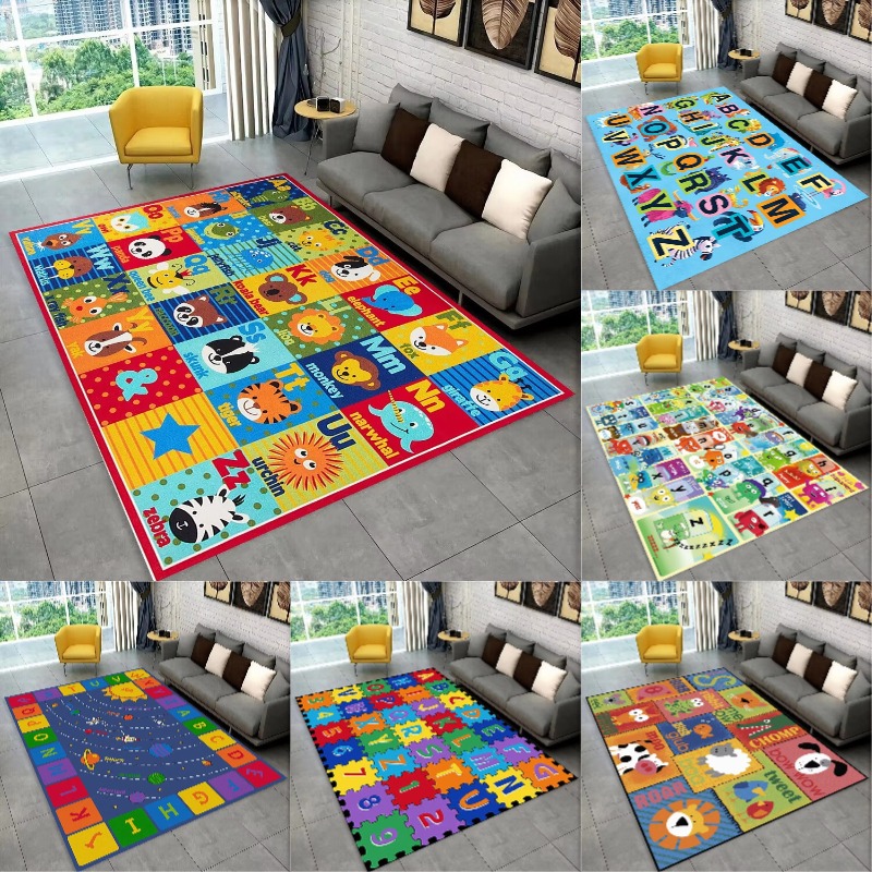 Abc Kids Early Education - Tappeto Educativo per Bambini con Alfabeto