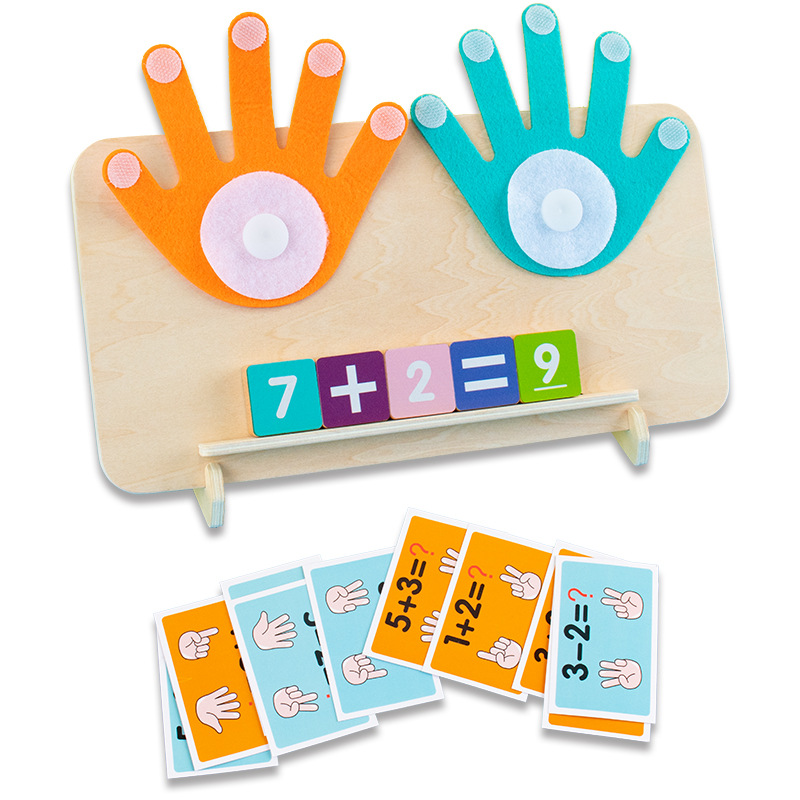 Kids Education Number - Bambini giocattoli Montessori numeri di dita
