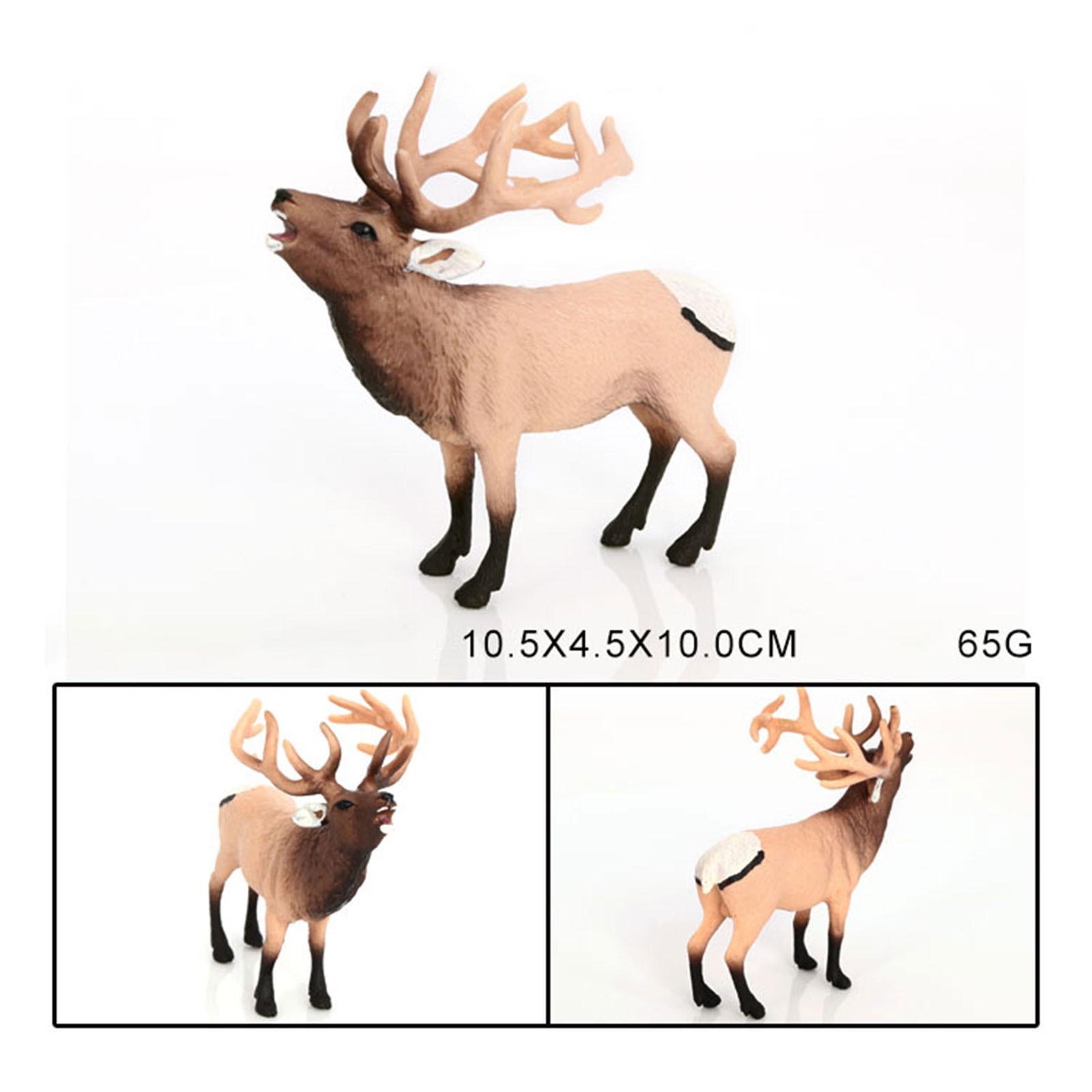 Kids First Education - Collezione di statuette di cervi, modellini