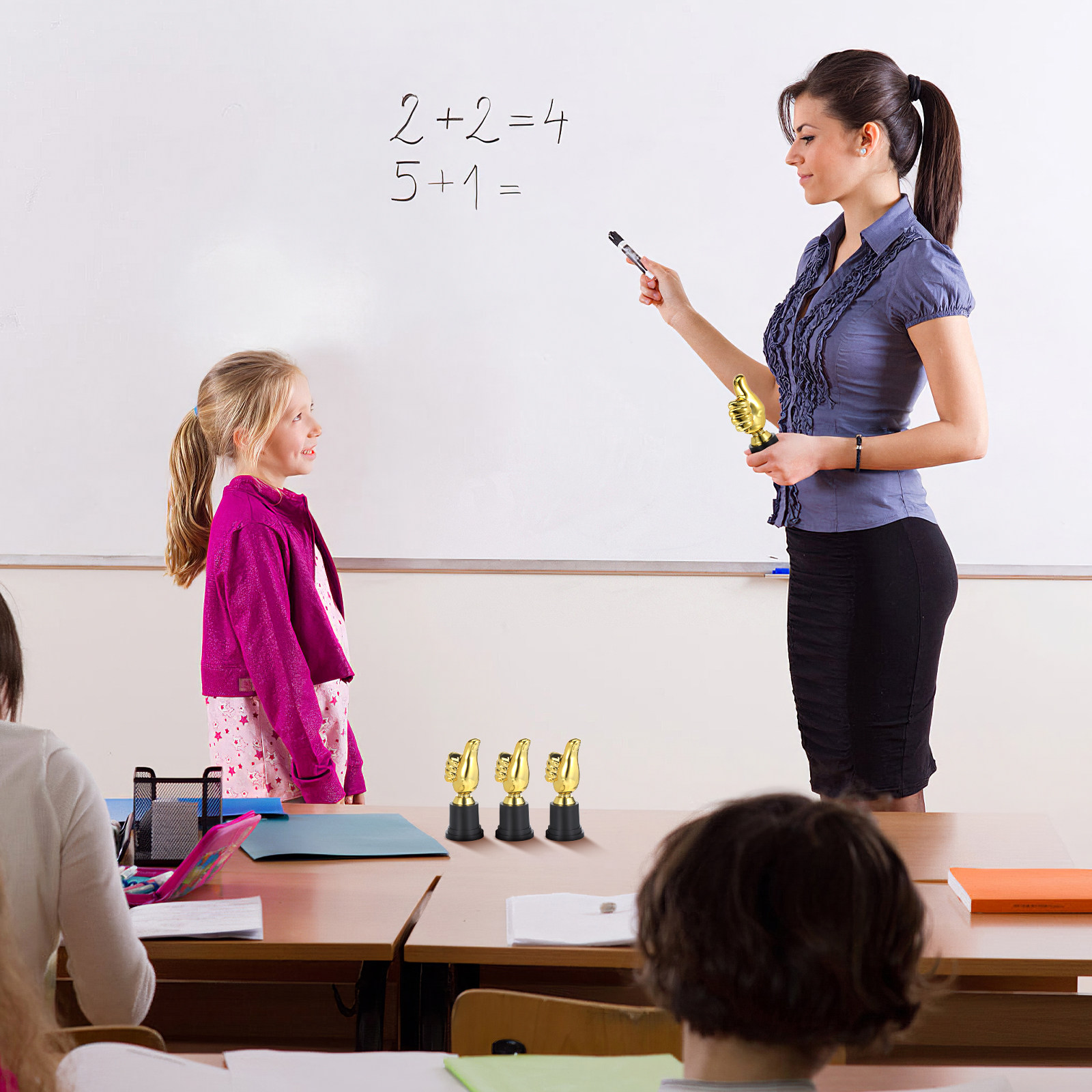 6 Pezzi Trofeo a Forma di Poll - Kids Education Motivation recensione e prezzo