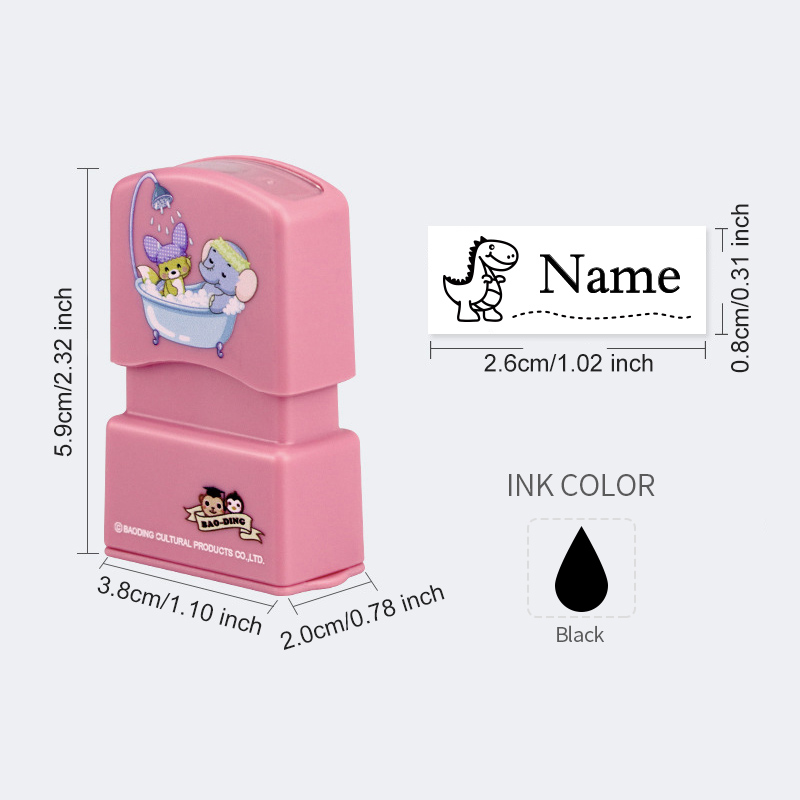 Timbro con nome personalizzato - Kids Education Name recensione e prezzo