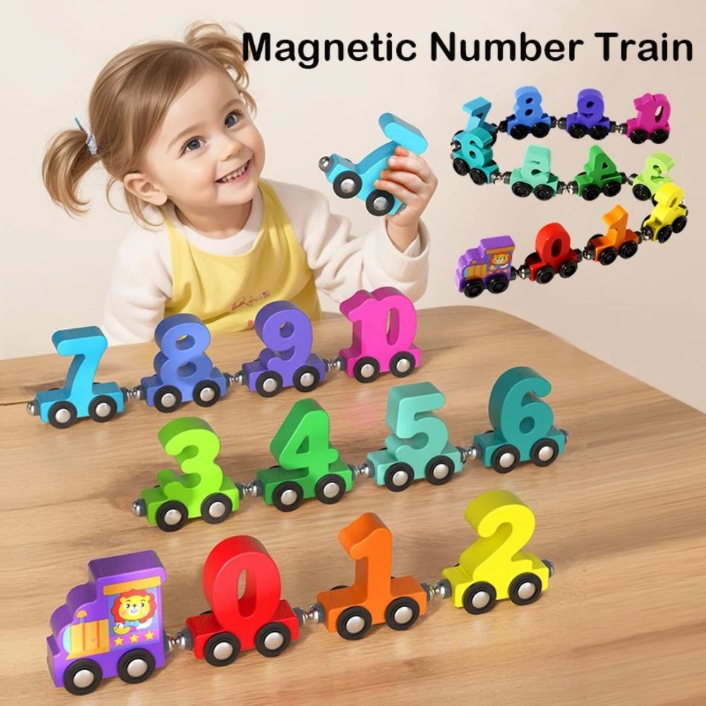 1 set di trenini digitali con  - Kids Education Number recensione e prezzo