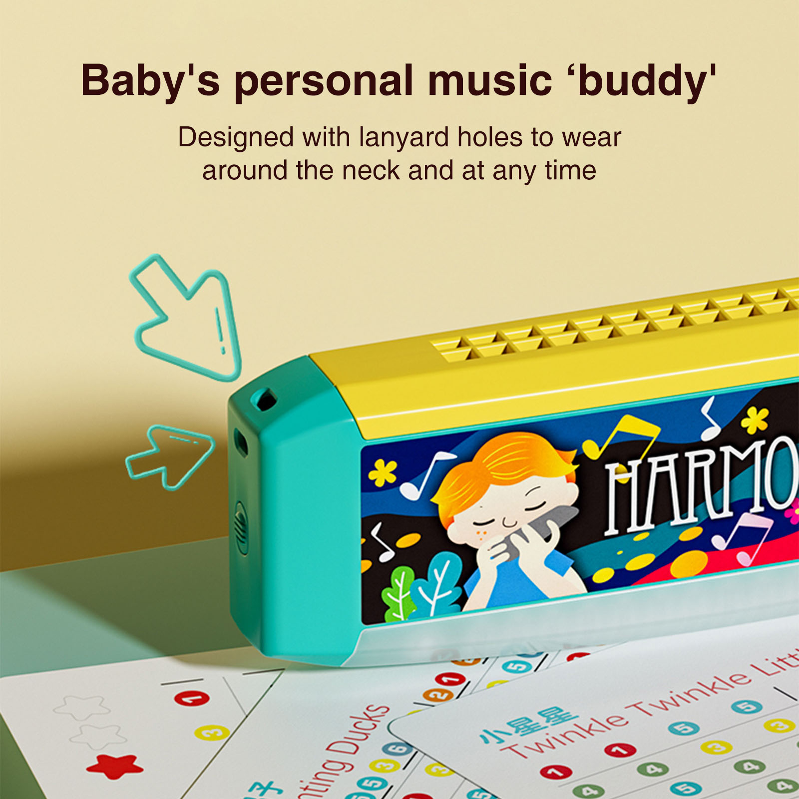 Armonica per bambini a 16 fori - Kids First Education recensione e prezzo
