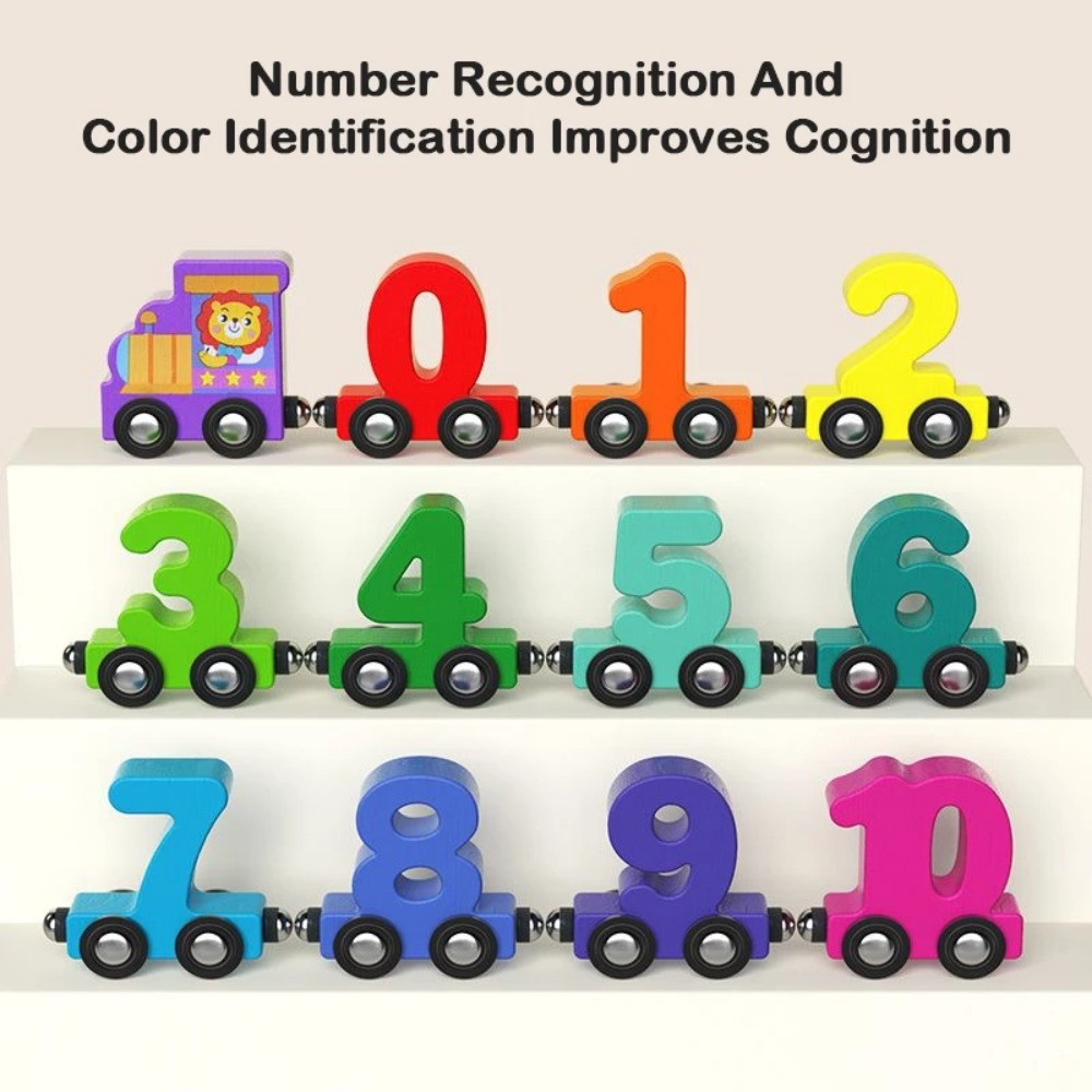 1 set di trenini digitali con  - Kids Education Number recensione e prezzo