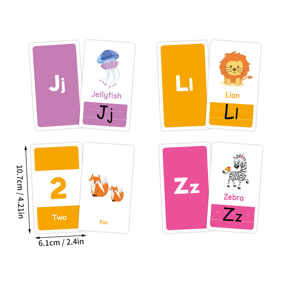 58PCS ABC Alfabeto Flashcard M - Abc Kids Early Education recensione e prezzo