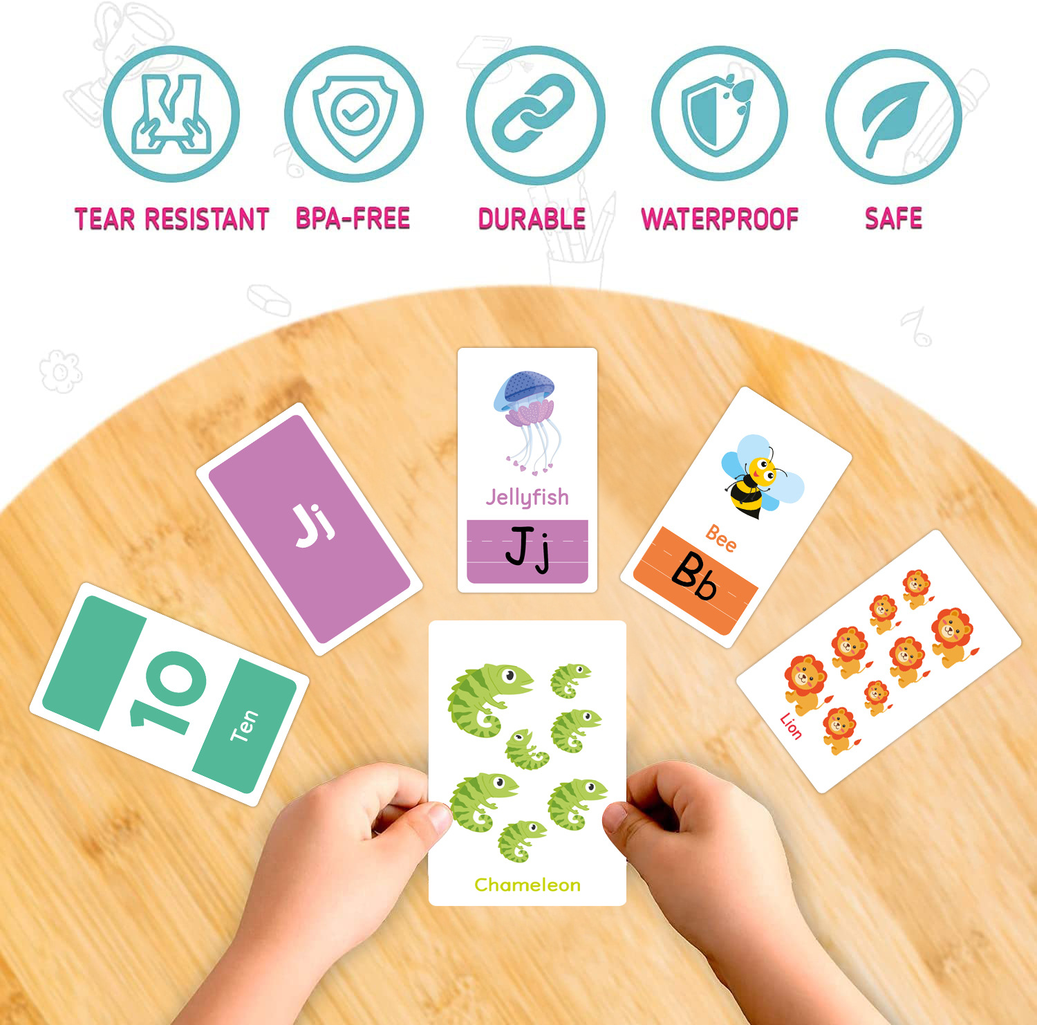 58PCS ABC Alfabeto Flashcard M - Abc Kids Early Education recensione e prezzo